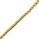 Hematite kralen tube 1.5mm Gold